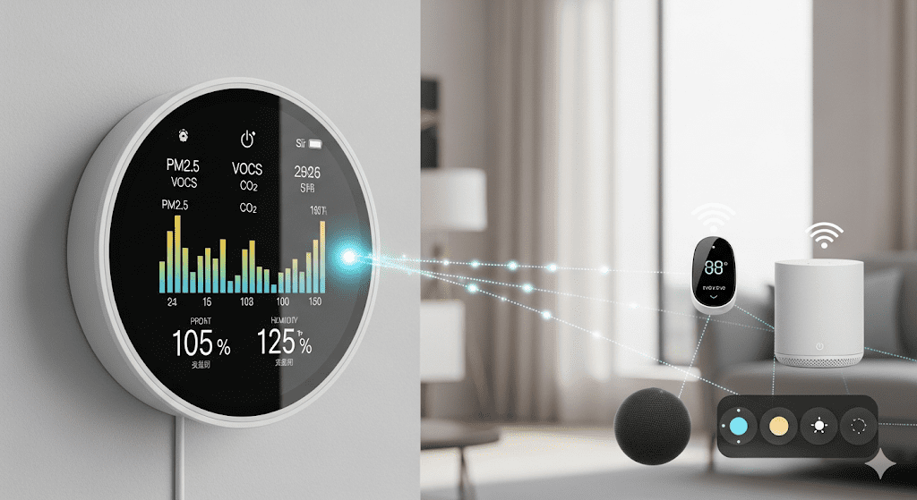Integrating Smart Air Quality Monitors With Other Devices