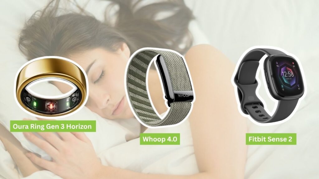 Best sleep tracker 2025–2026 comparison – Oura Ring, Whoop 4.0, and Fitbit Sense 2 side by side