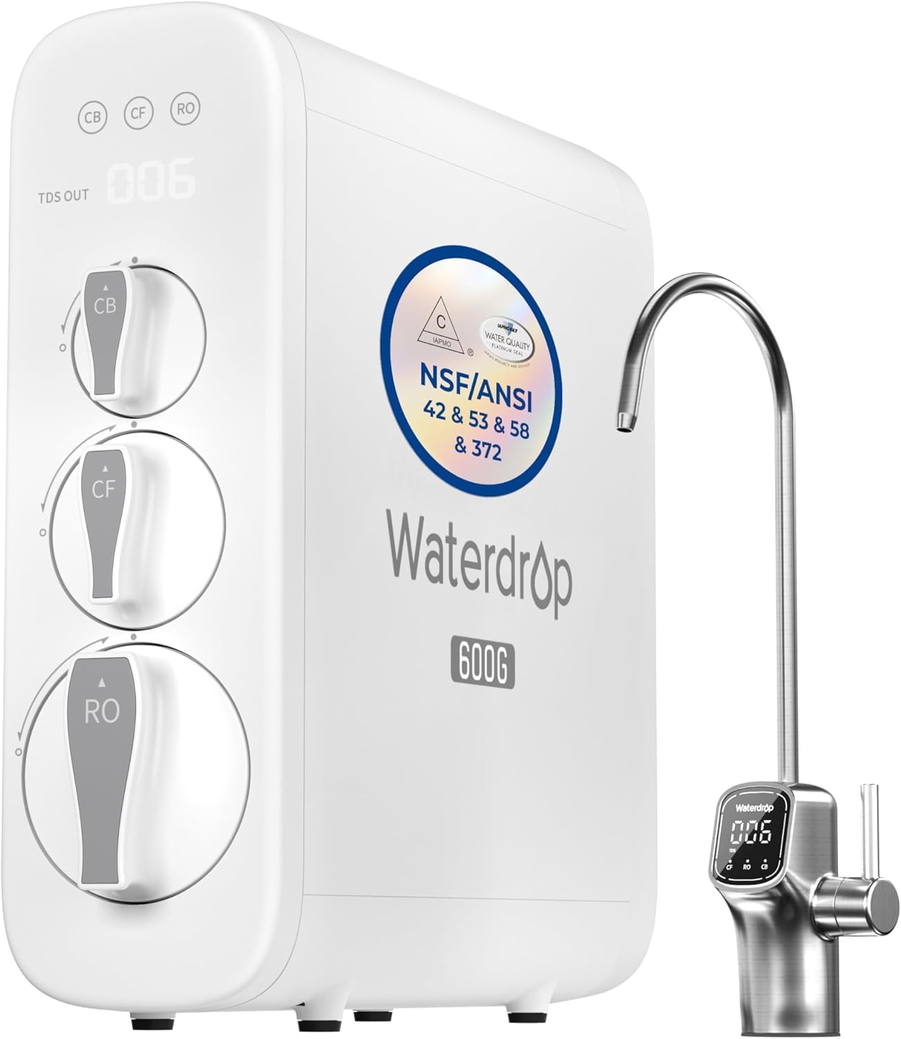  Waterdrop G3P600 Reverse Osmosis System