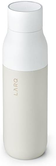 LARQ Bottle PureVis 17 oz - Self-Cleaning and Insulated Stainless Steel Water Bottle with UV Water Purifier and Award-winning Design